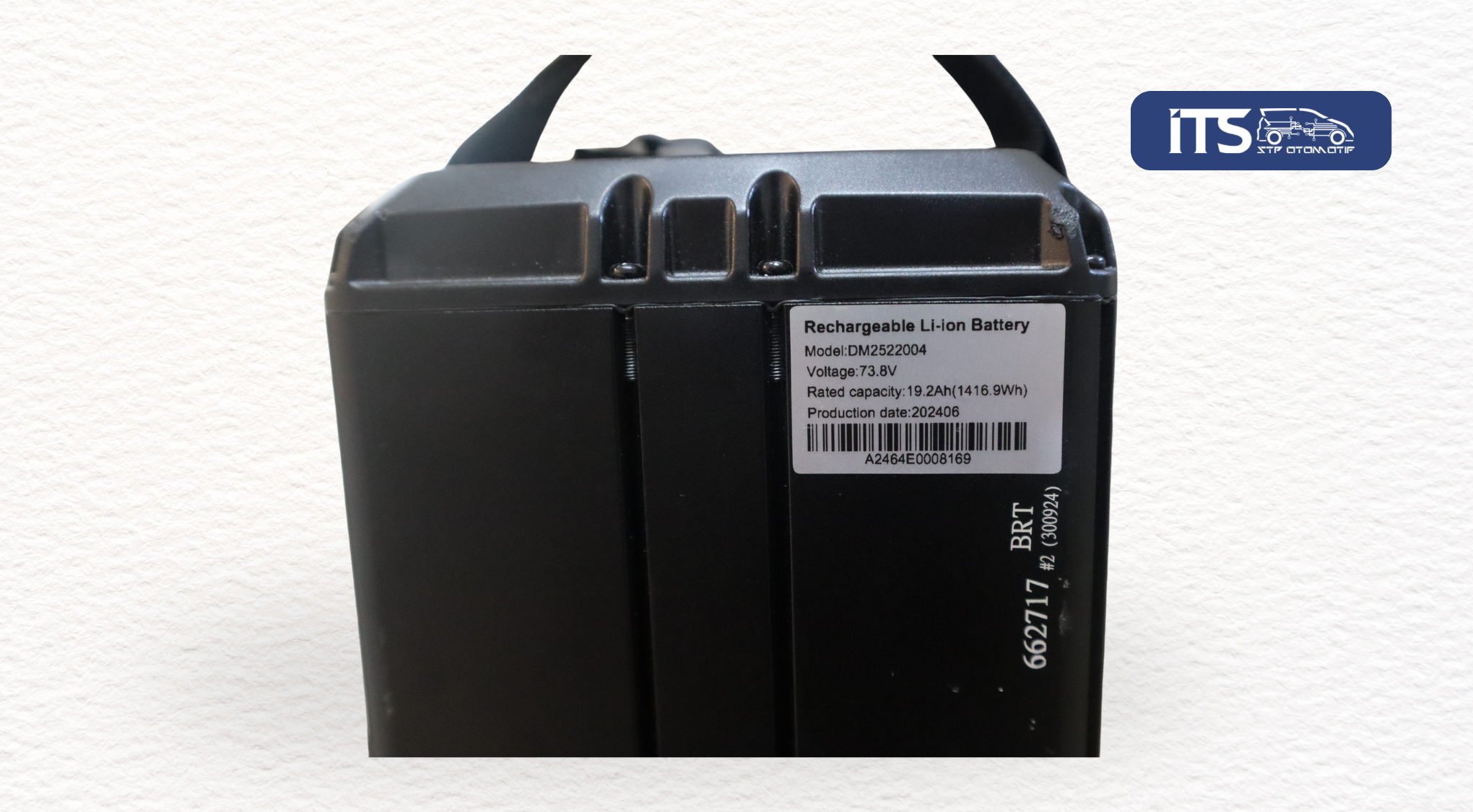 Baterai Tanam 72V 20Ah, 1,5 kWh